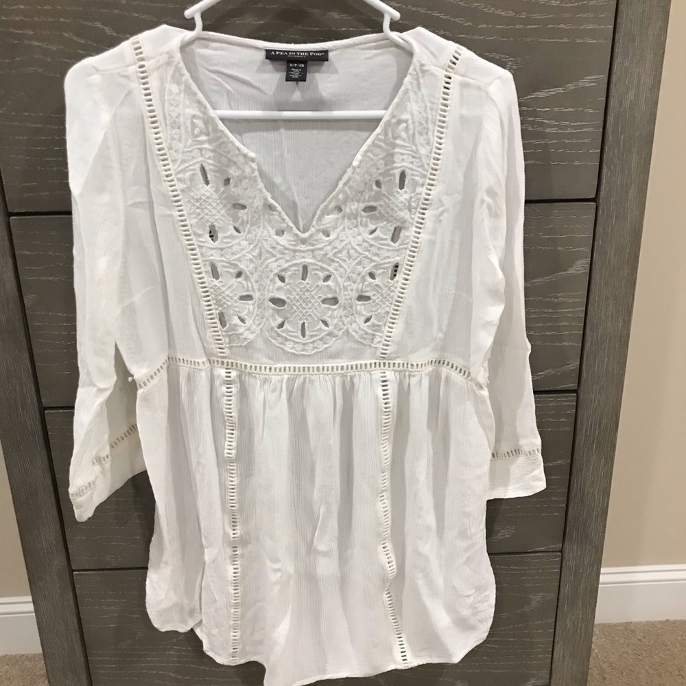 A pea in the pod blouse